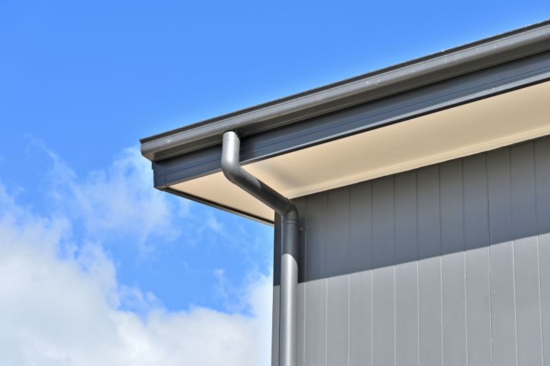 Gutter Covers on Commercial Building